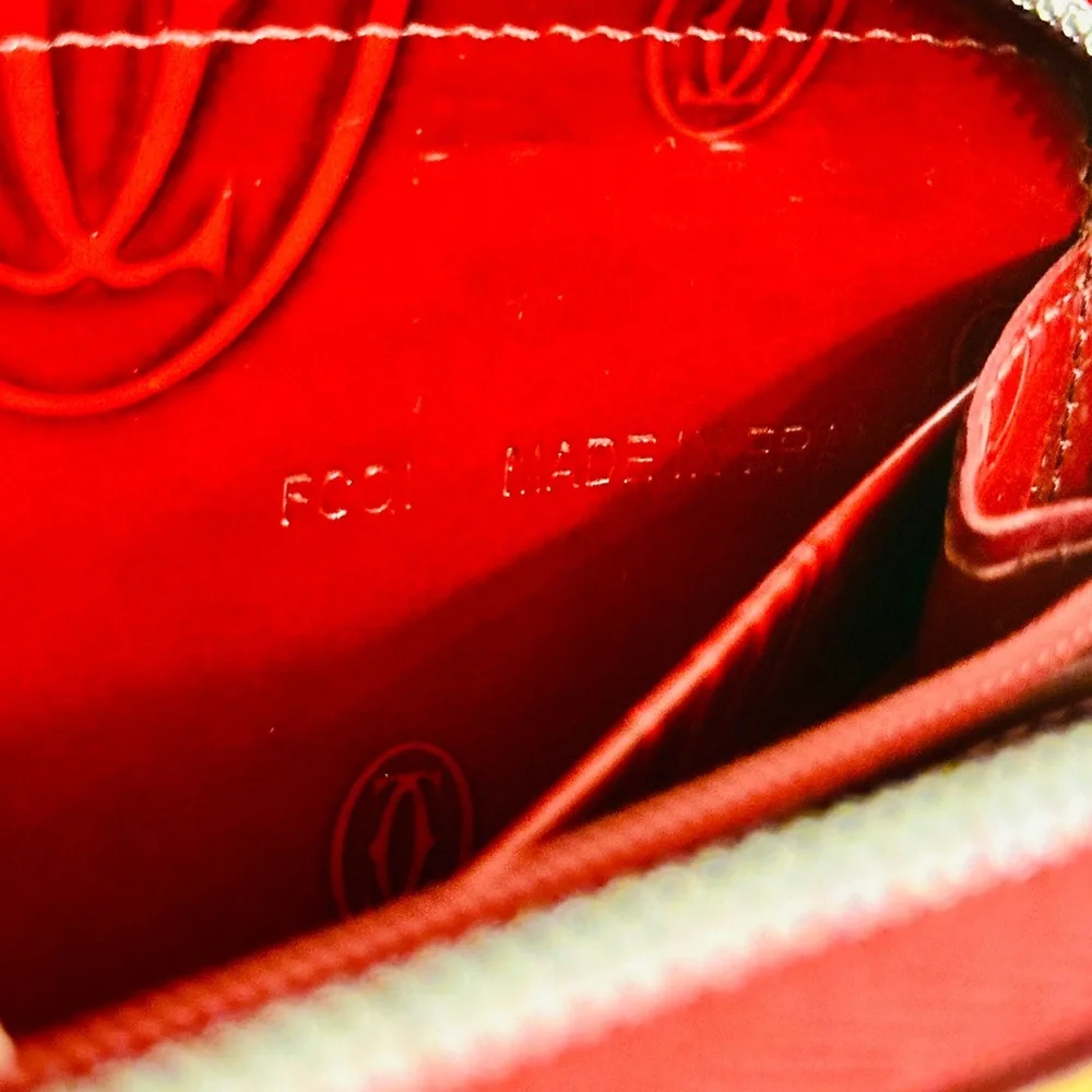 Cartier long zippy wallet patent leather - Picture 7 of 14